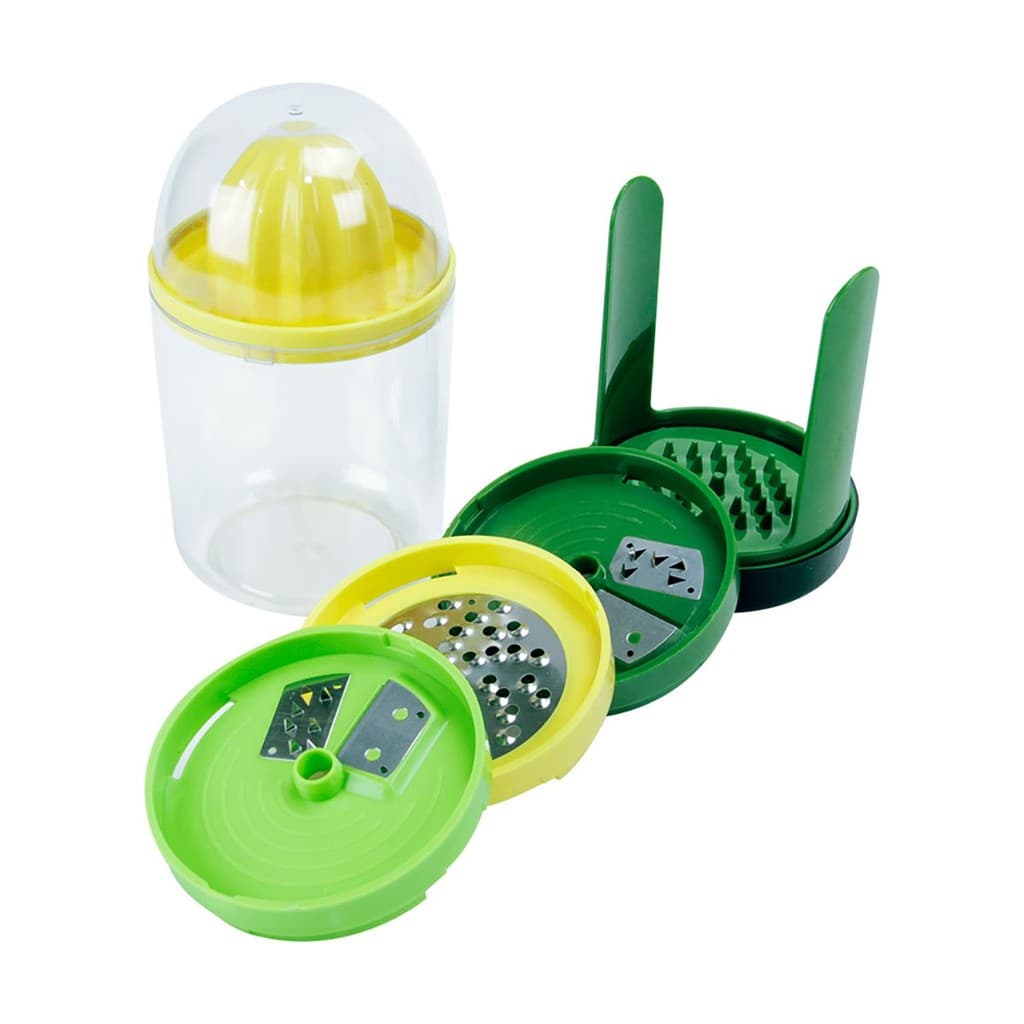 Ralador Espremedor Cortador Fatiador Legumes Queijo Suco 4 em 1 Multiuso Moda do Chef