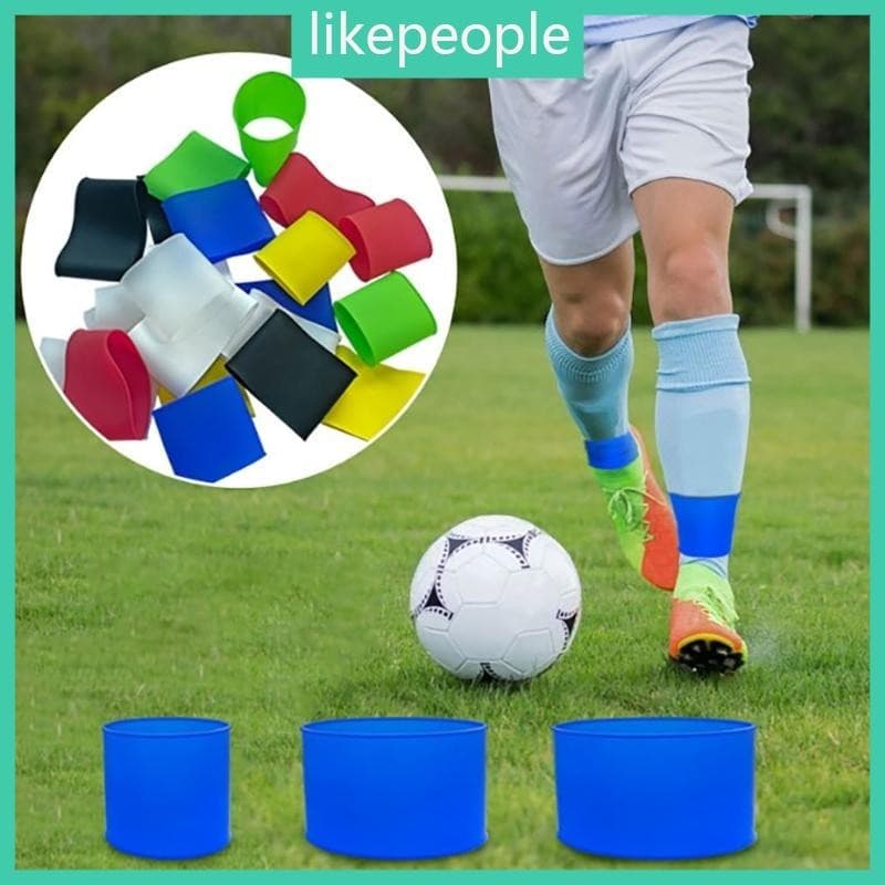 LIKE Par Adesiva Prática Para Caneleiras Futebol Homens