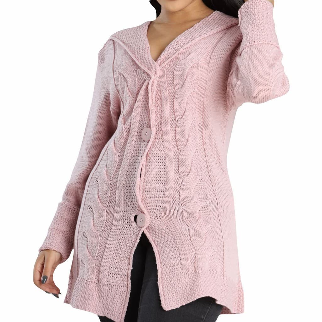 Casaco Tricô Lã Maitê Outono Inverno Moda Feminina