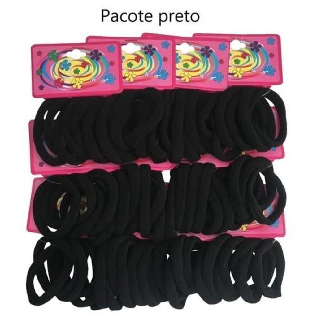Médio Xuxinha para cabelo de Meia 72 unidades  Rabico e elástico para cabelo Scrunchie-YOUYI