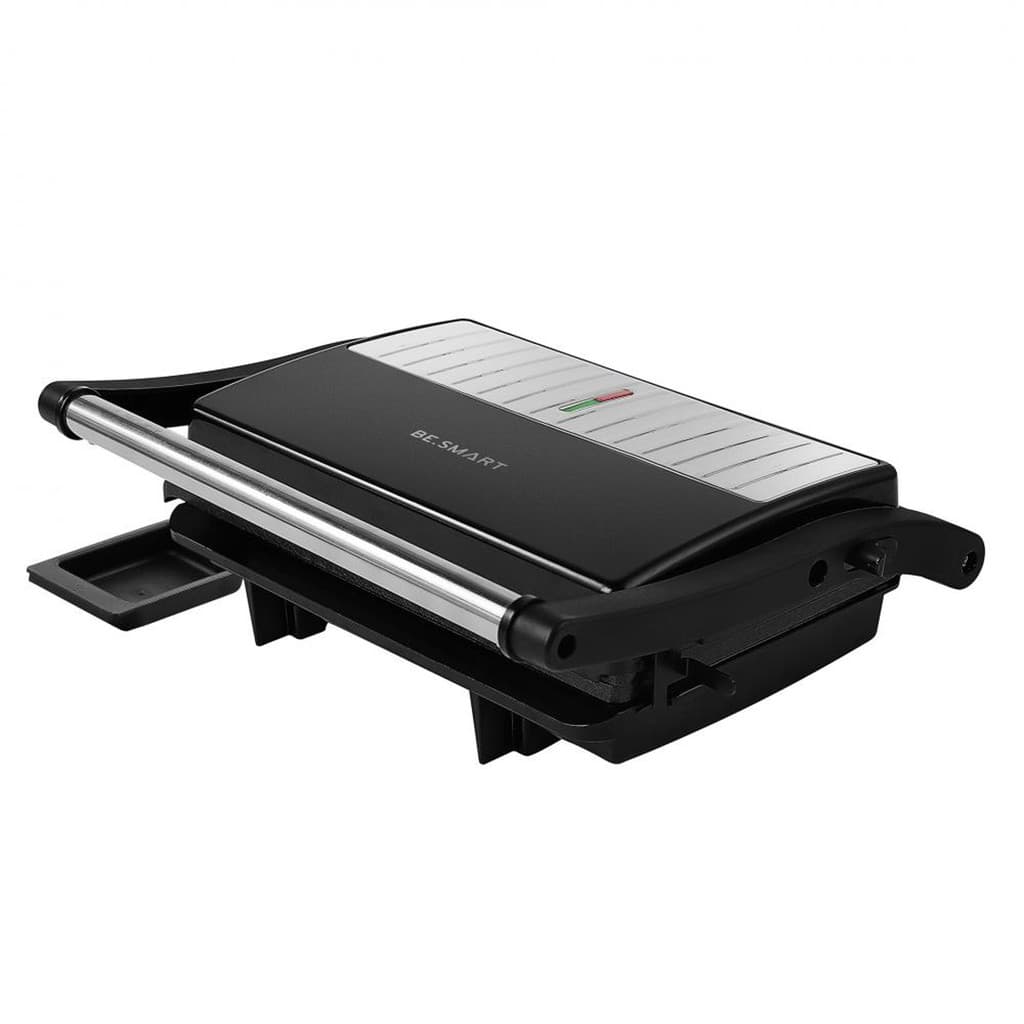 Sanduicheira Grill Elétrica 2 Em 1 Be.Smart Misteira BSGR100 Chapa Antiaderente CM6 - BE SMART