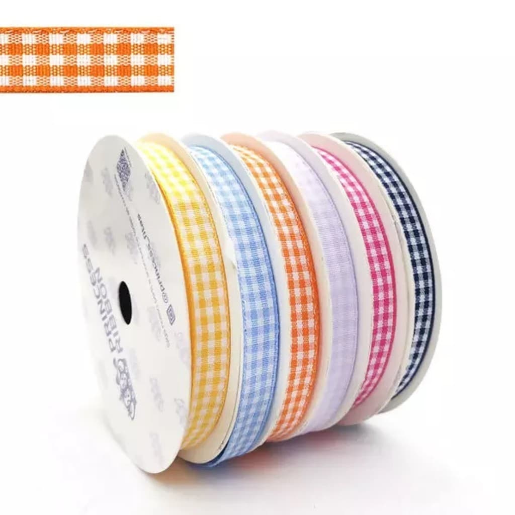 Fita Xadrez Vichy Princess 10Mm X 10M Ro.151756