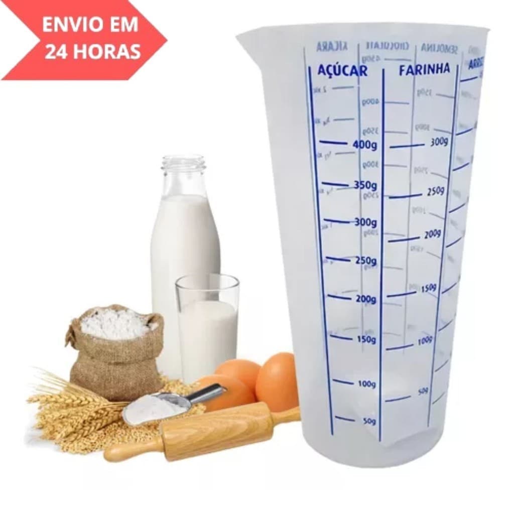 Copo Medidor Grande de 500ml