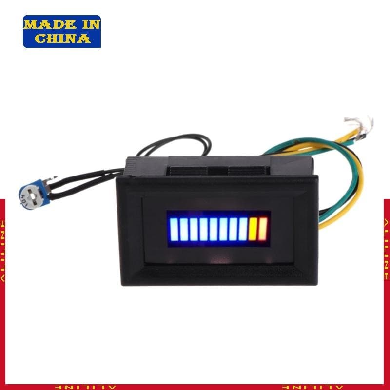 12V Ajustável LED Medidor Óleo Compatível Para Indicador Nível Combustível Carro Motociclet
