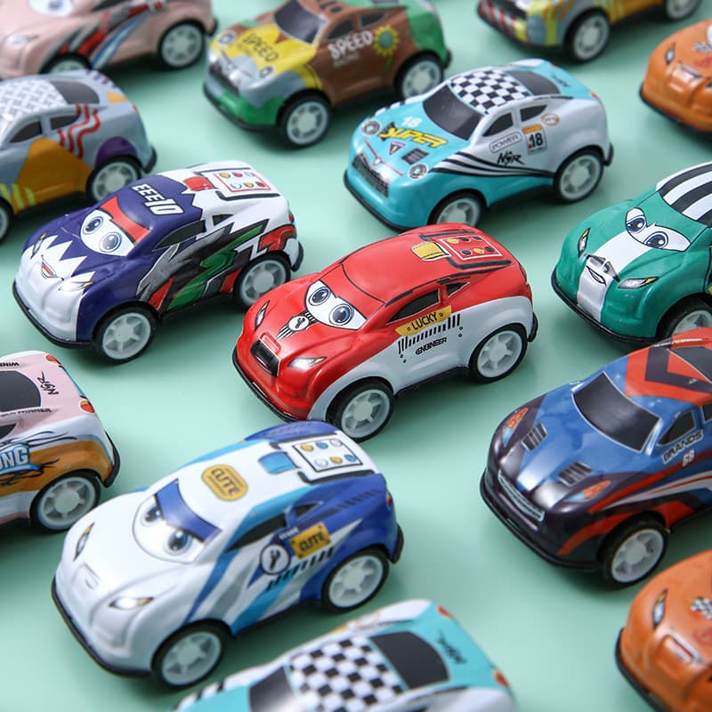 Pull Back Car Tin Car Carro de Lata para Crianças Carro de Brinquedo Presente de Jardim de Infância