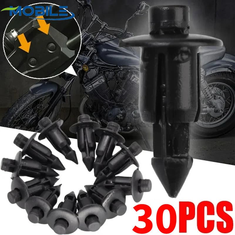 Fender Fivela De Parafuso De Expansão-Do Pára-Choques Carro-Clip De Fixação Painel Decorativo-Fixadores De Rebites Plásticos Para Motocicletas-Parafusos De Cobertura De Fluxo Da Carcaça Motocicleta-Suzuki Kawasaki