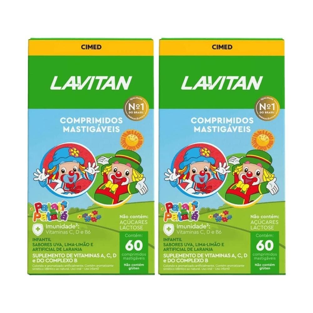 Kit 2 und Lavitan Kids 60 cpr