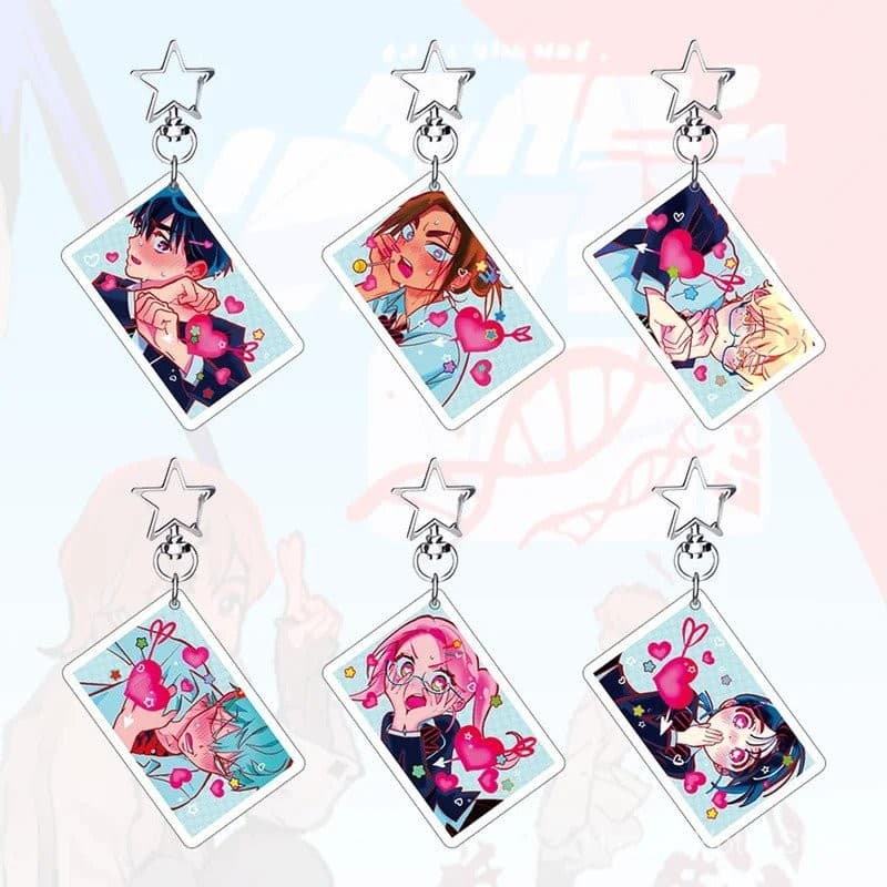 Chaveiros de Anime ALIEN STAGE, Pendente, Chaveiro de Carro, Suporte de Acrílico, MIZI SUA, TILL IVAN, HYUNA, LUKA, Pres