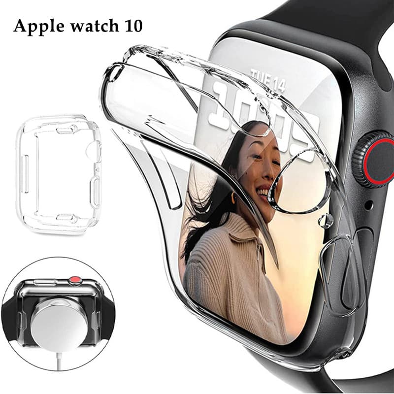 Capa para Relogio Apple Watch Original series Case 11 10 42mm 46mm TPU protetora macia