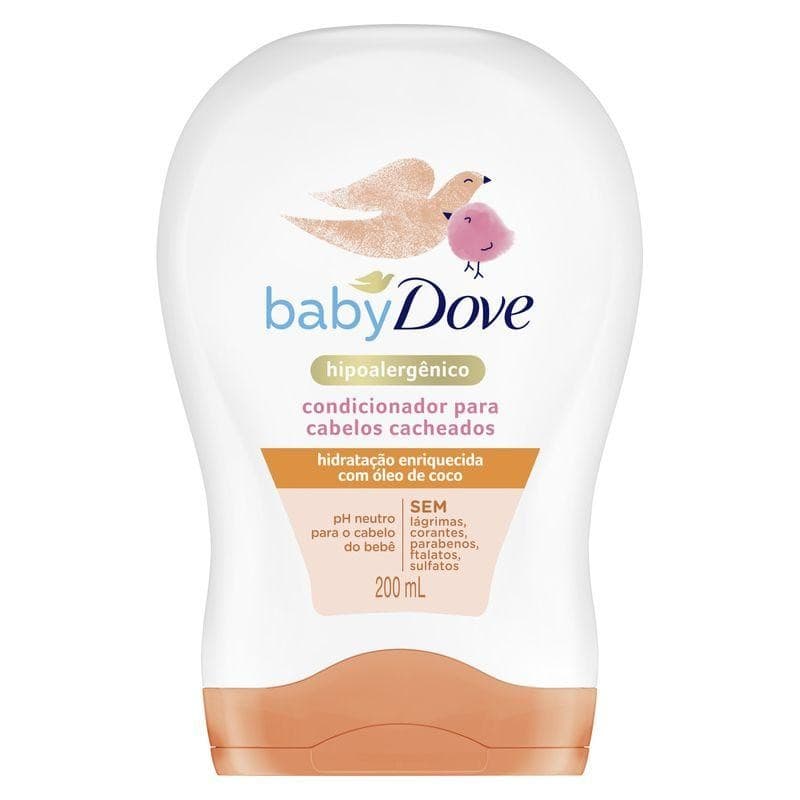 Condicionador Baby Dove Cabelos Cacheados 200ml