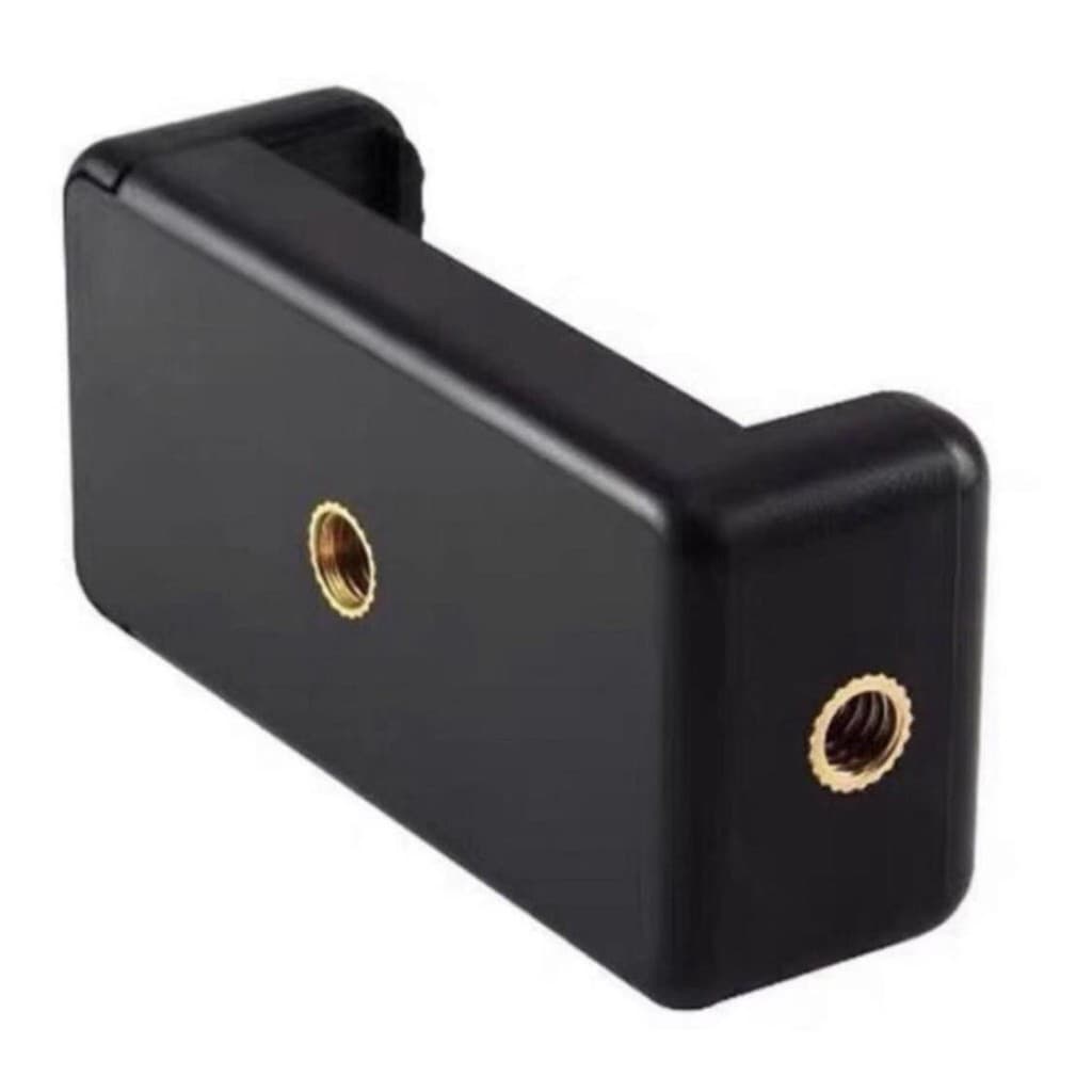 suporte clip para celular com rosca 1/4 tripe universal