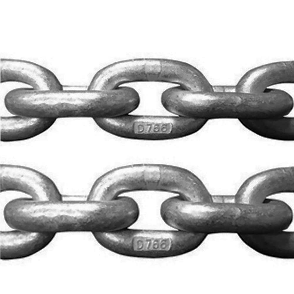 Corrente Calibrada 6mm Galvanizada P/ Guincho Elétrico Talha