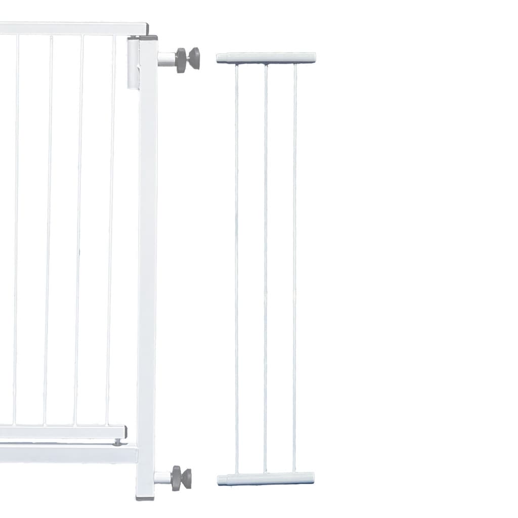 Extensor Prolongador Portão Segurança pet Bebê Criança proteção reforçado 74cm altura 15cm comp.