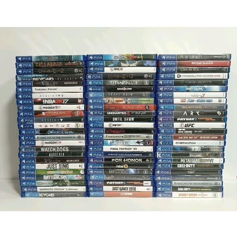 Jogos Originais PS 4 - Mídia Física - Semi-Novo - em CD - ZZZ