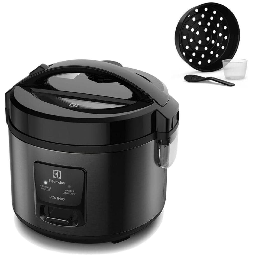 Panela de Arroz Elétrica Electrolux Efficient ERC10 2L 6 Xicaras por Rita Lobo 220V