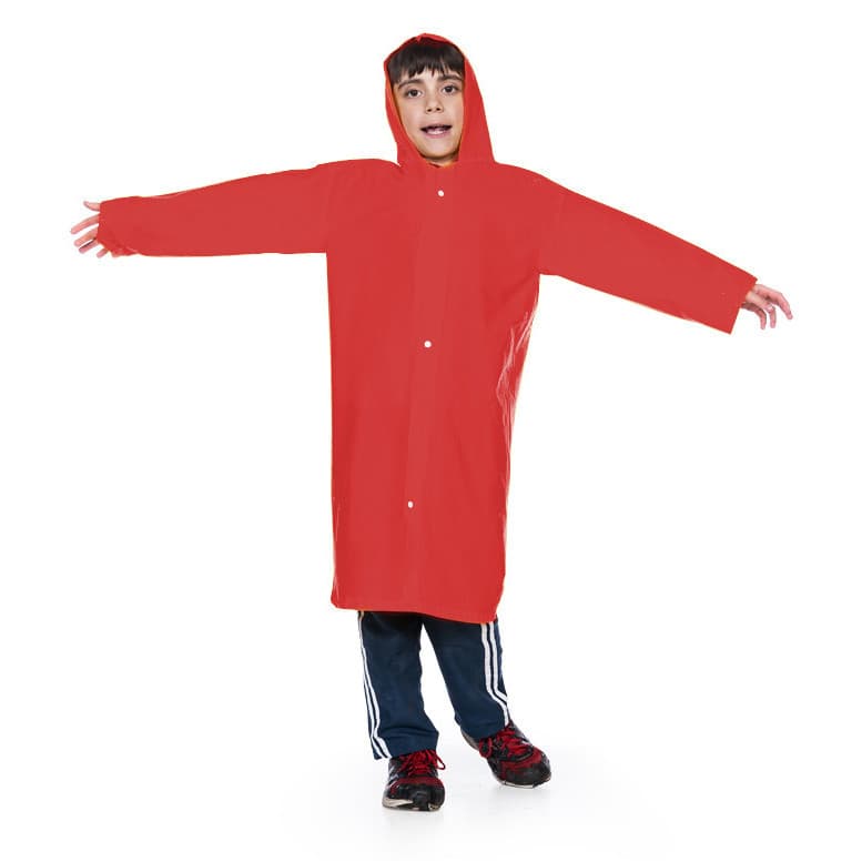 Capa De Chuva Com Capuz Infantil com ou sem forro