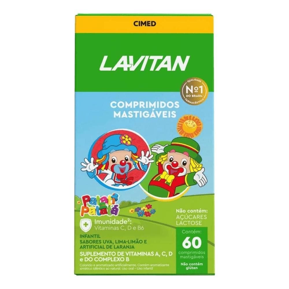 Lavitan Kids 60 Comprimidos
