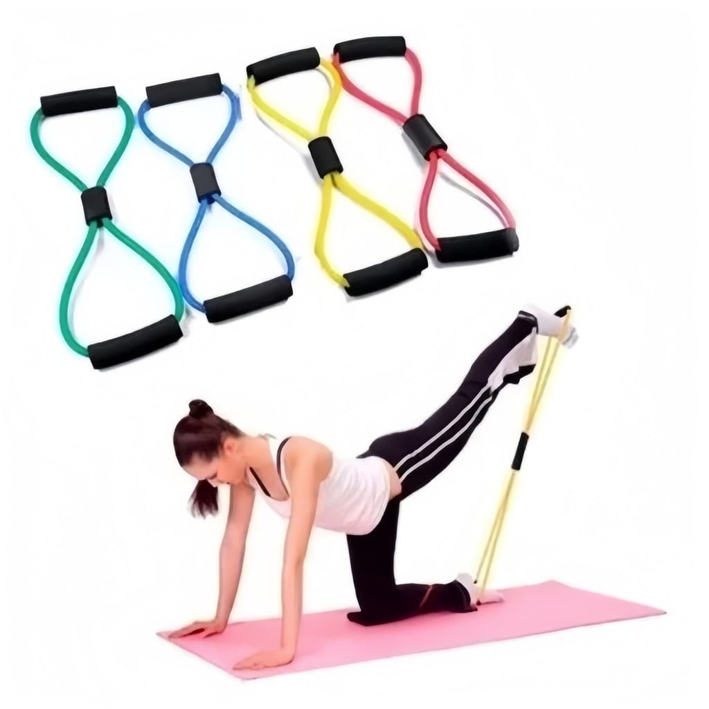 Elástico Tensão Exercício Treino / Casa Ombro Braço Glúteos