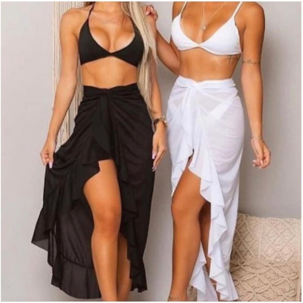 Saida De Praia Pareo Moda Verão