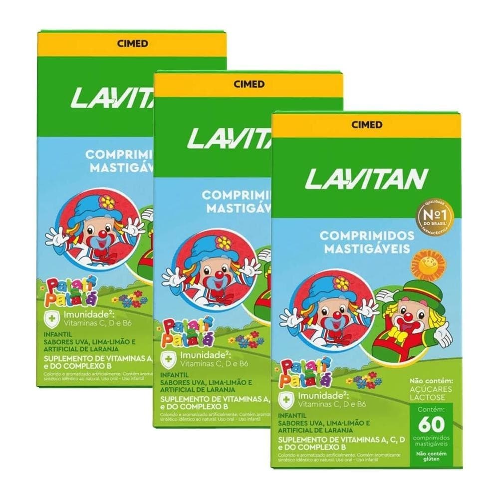 Kit 3 und Lavitan Kids 60 cpr