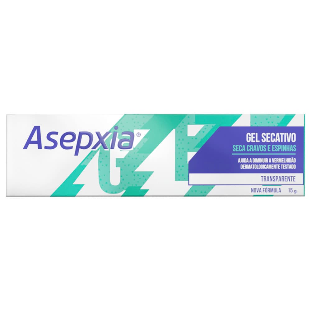 Gel Secativo Asepxia Antiacne 15g