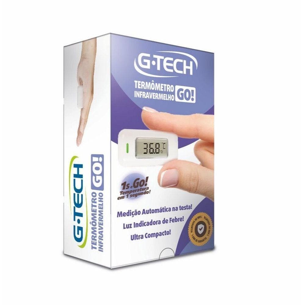 Termômetro infravermelho ultracompacto de testa G-Tech Go!