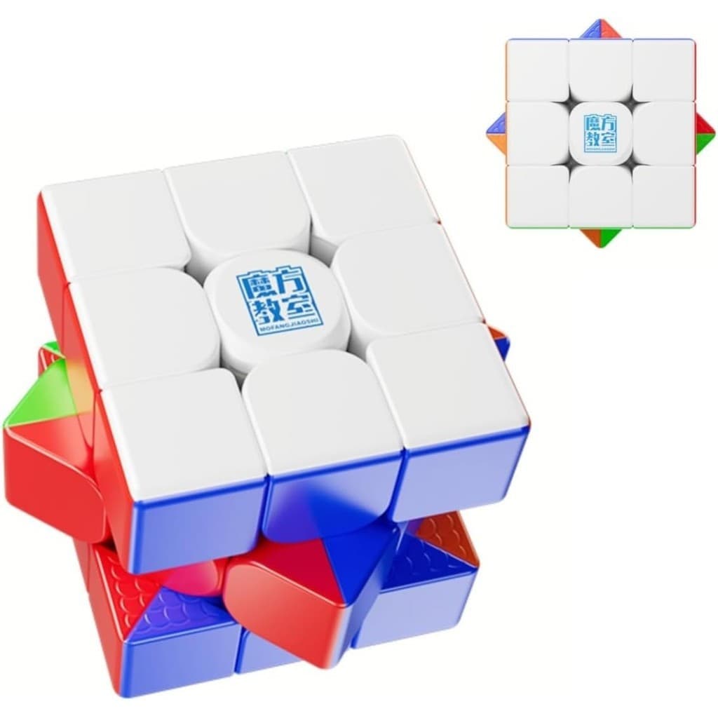 Meilong 3x3 Cubo magnético de velocidade Moyu Meilong 3 M V2 Stickerless 3x3x3 Cubo de velocidade