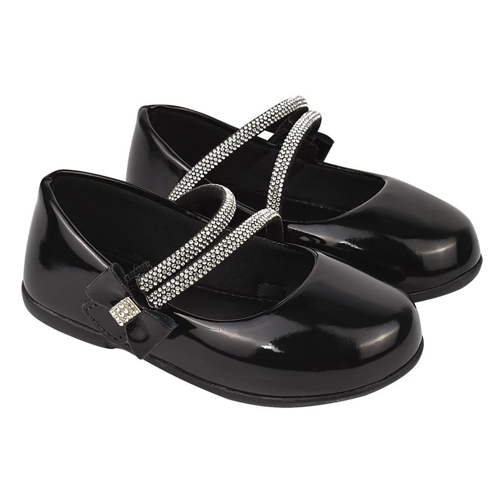 Sapatilha Boneca Infantil menina com strass tradicional batizado