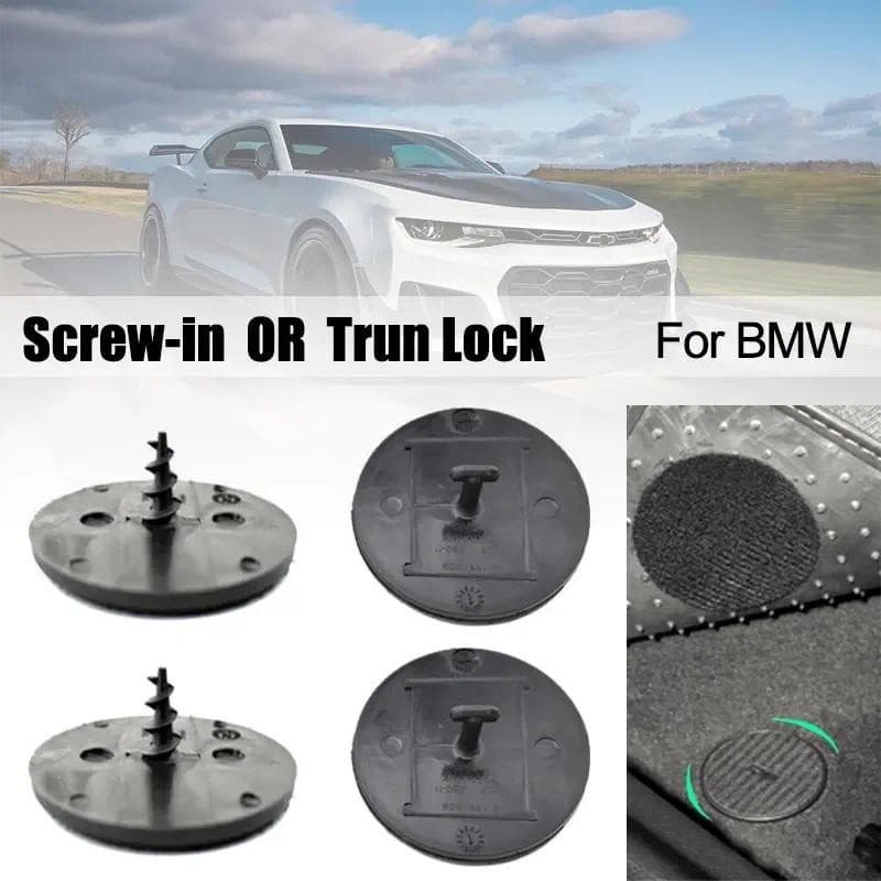 2pcs Carro Com Clipe De Tapete Para BMW F10 F11 E65 E66 07149166609 Acessórios-1 , 3 , 5 , 6 , 7 , X3 , X4 , X5 , X6 ser