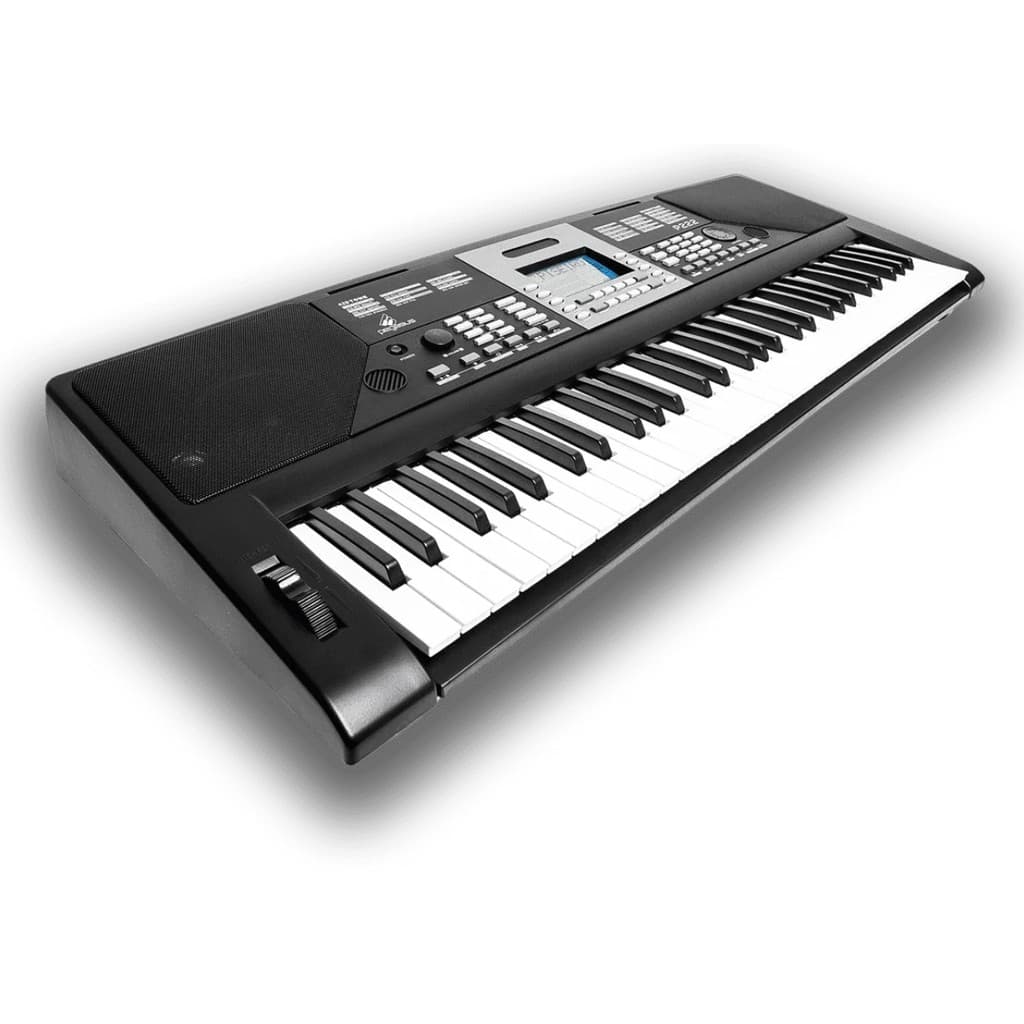Teclado Arranjador Pegasus P222 com Ritmos Brasileiros e 61 Teclas Preto