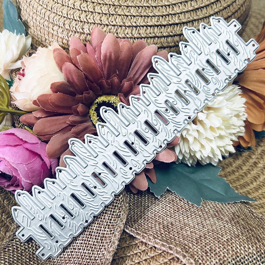 Cerca De Corte De Metal Dados DIY Scrapbooking Gravando Papel Álbum De Fotos Artesanato Modelos Molde Estênceis