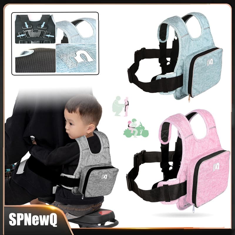 Nova Alça De Cinto De Segurança Infantil Para Motocicleta De Com Design De Faixa Refletiva Alta Qualidade
