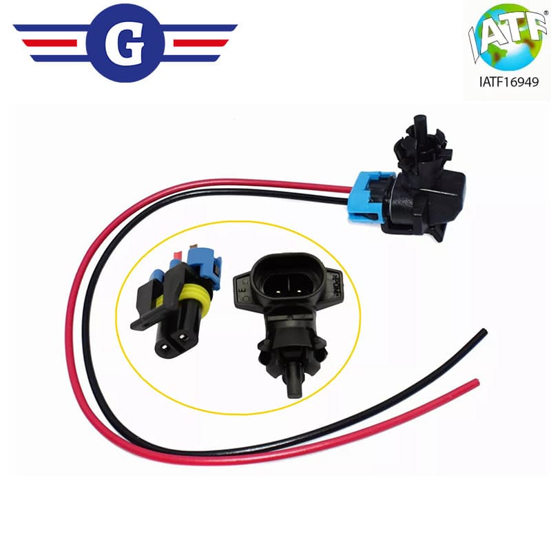 sensor De Temperatura Externo Astra Sapphire Meriva Agile Vectra + Chicote Elétrico