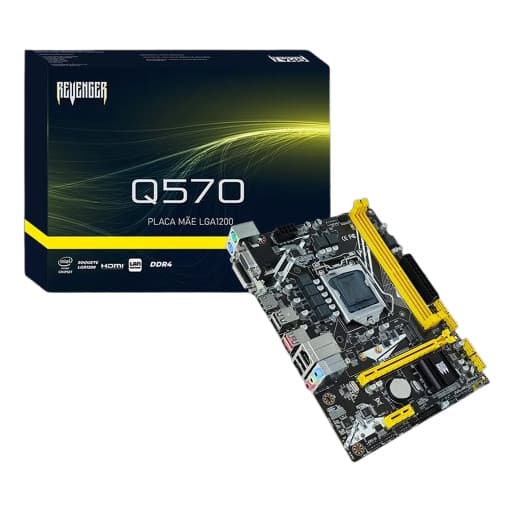 Placa Mae Revenger Intel Lga 1200 Micro Atx Ddr4 M.2 G-Q570