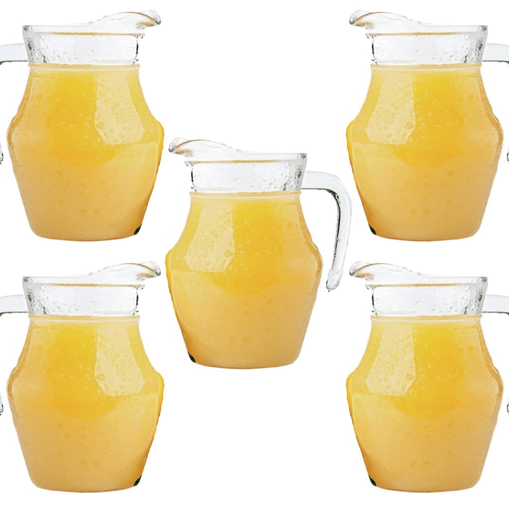 Jarra De Vidro Para Suco Água Chá Refri Original Line 750ml Original Line 5 Unidades