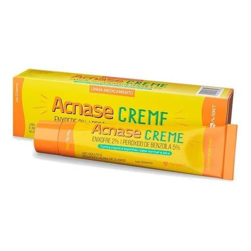 Acnase Creme Para Cravos Espinhas E  Acne 25g
