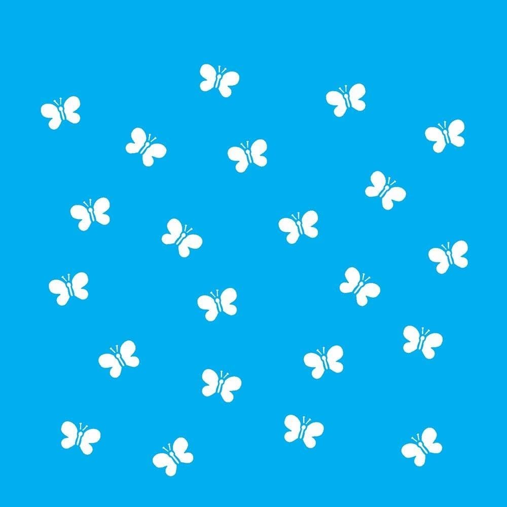 Stencil Opa 14 X 14 cm - Micro Borboleta - 1137