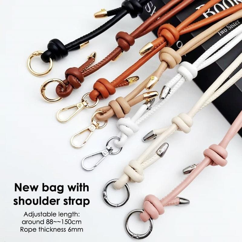 [largeloohg] Alça De Ombro De Couro Longa Crossbody Bolsa Substituição Ajustável Cinto Acessórios De DIY Para Bolsas