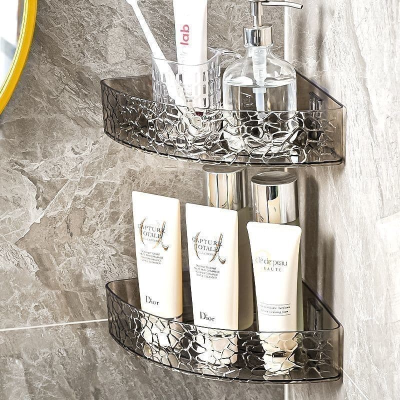 Suporte De Shampoo Prateleiras De Banheiro Sem Furo Acrilico Chifre