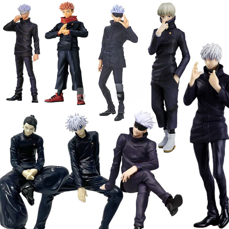 Jujutsu Kaisen Gojo Satoru Geto Suguru Itadori Yuji Toge Inumaki Figura De Ação Modelo