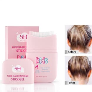 Bastão Para Cabelo Stick Crianças Acabamento Do Elegante Gel De Estilo De Cera De Bebê