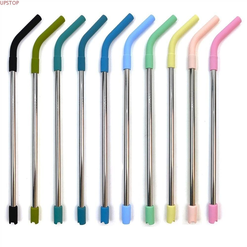 Canudos Retos UPSTOP , Com Pontas De Silicone , De Aço Inoxidável , Resistência A Altas Temperaturas