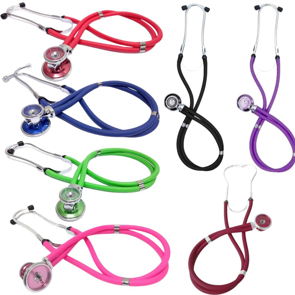 Estetoscópio Rappaport Adulto e Pediátrico Bioland Cores - Ideal Para Enfermagem 01 Ano de Garantia
