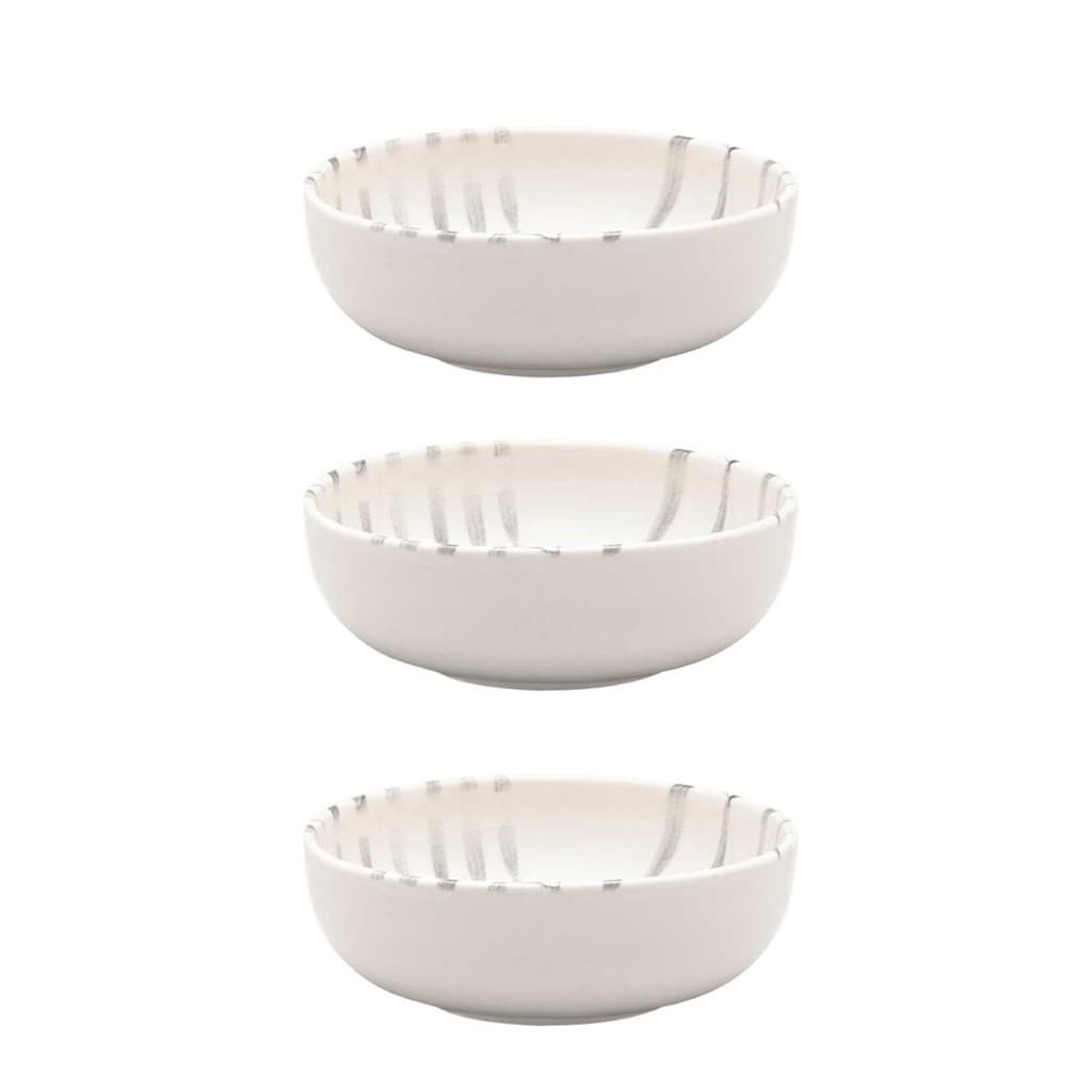 Jogo de 3 Tigelas 600ml Oxford Flat Samambaia