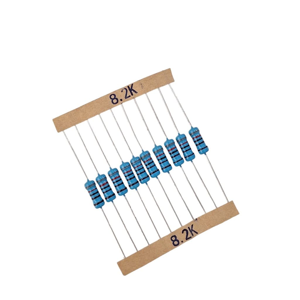 Kit 10 Resistor Precisão 8.2K 8K2 1W 1%