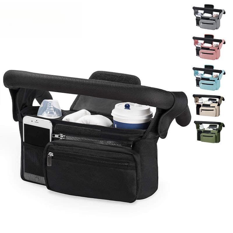 Bolsa de Mamãe Acessórios Universais para Carrinho de Bebê Artefato de Armazenamento Bolsa Suspensa Organizador de Carri