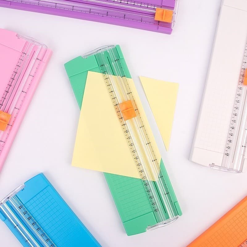 Aparador Guilhotina Portátil Cortador De Papel De Precisão A4/A5 Ferramenta De Corte Manual