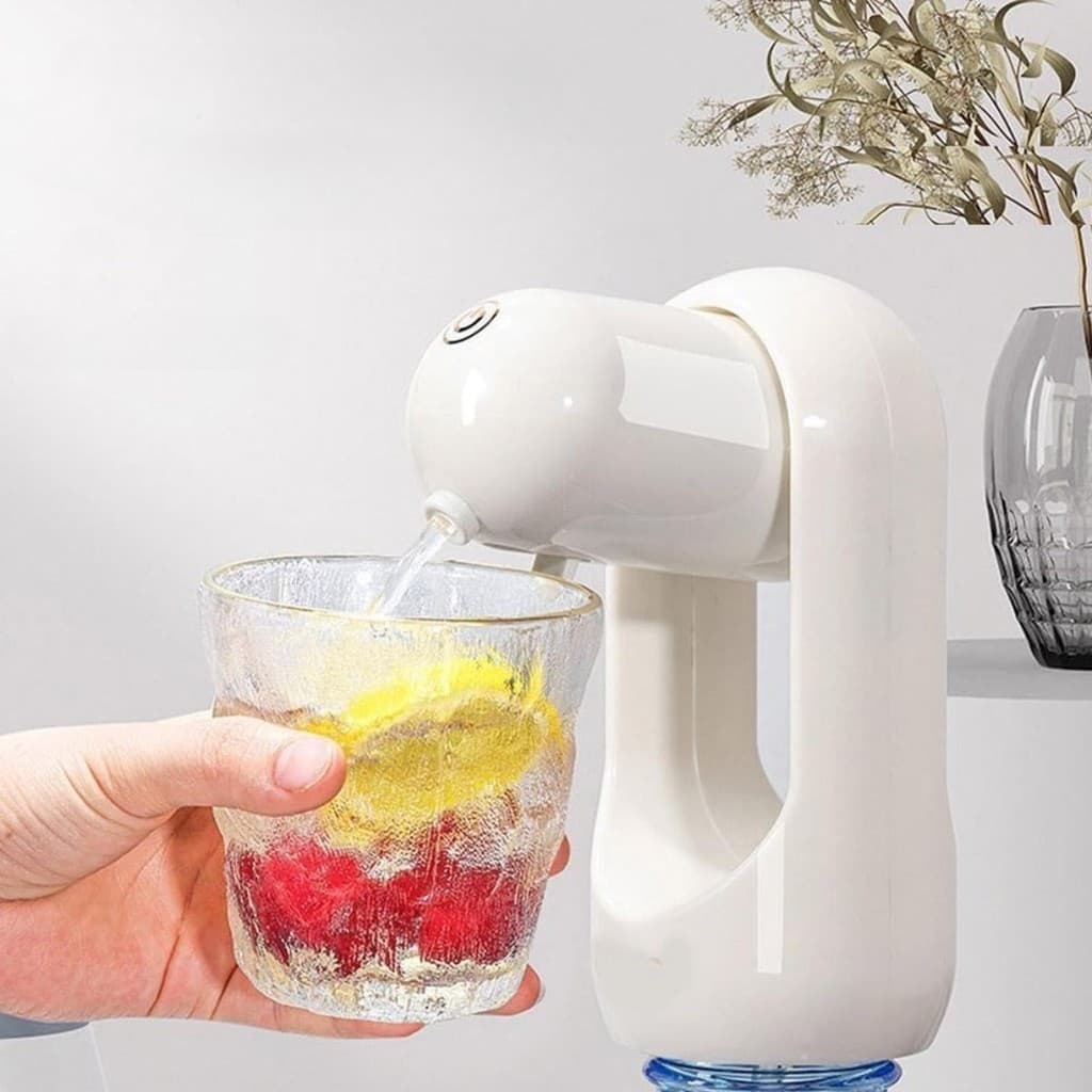 Bomba Elétrica de Água Automática Dobrável Para Galão e Garrafão JH