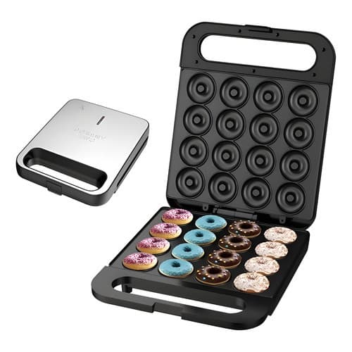 Maquina Donuts Rosquinhas 16 Furos Deliciosas 1400W -127V e 220V