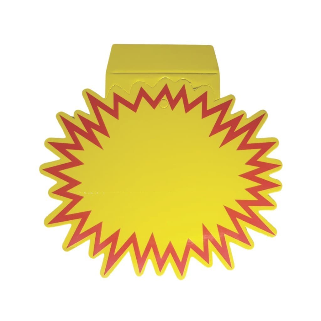 10 un Splash Amarelo Reutilizável Escreve e Apaga 10x10cm